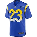Zennovawear Men's Los Angeles Rams Cam Akers Royal Game Player Jersey