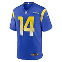 Zennovawear Men's Los Angeles Rams Cobie Durant Royal Game Player Jersey