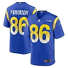 Zennovawear Men's Los Angeles Rams Colby Parkinson Royal Game Jersey
