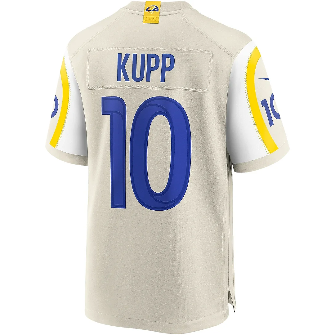 Zennovawear Men's Los Angeles Rams Cooper Kupp Bone Game Jersey