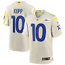 Zennovawear Men's Los Angeles Rams Cooper Kupp Bone Player Game Jersey
