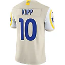 Zennovawear Men's Los Angeles Rams Cooper Kupp Bone Vapor Limited Jersey