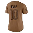 Zennovawear Men's Los Angeles Rams Cooper Kupp Brown Salute To Service Limited Jersey