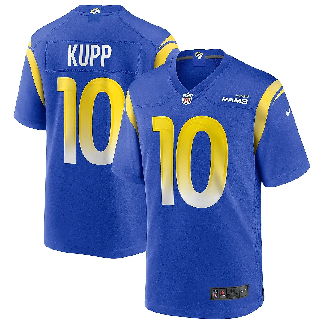 Zennovawear Men's Los Angeles Rams Cooper Kupp Royal Game Jersey