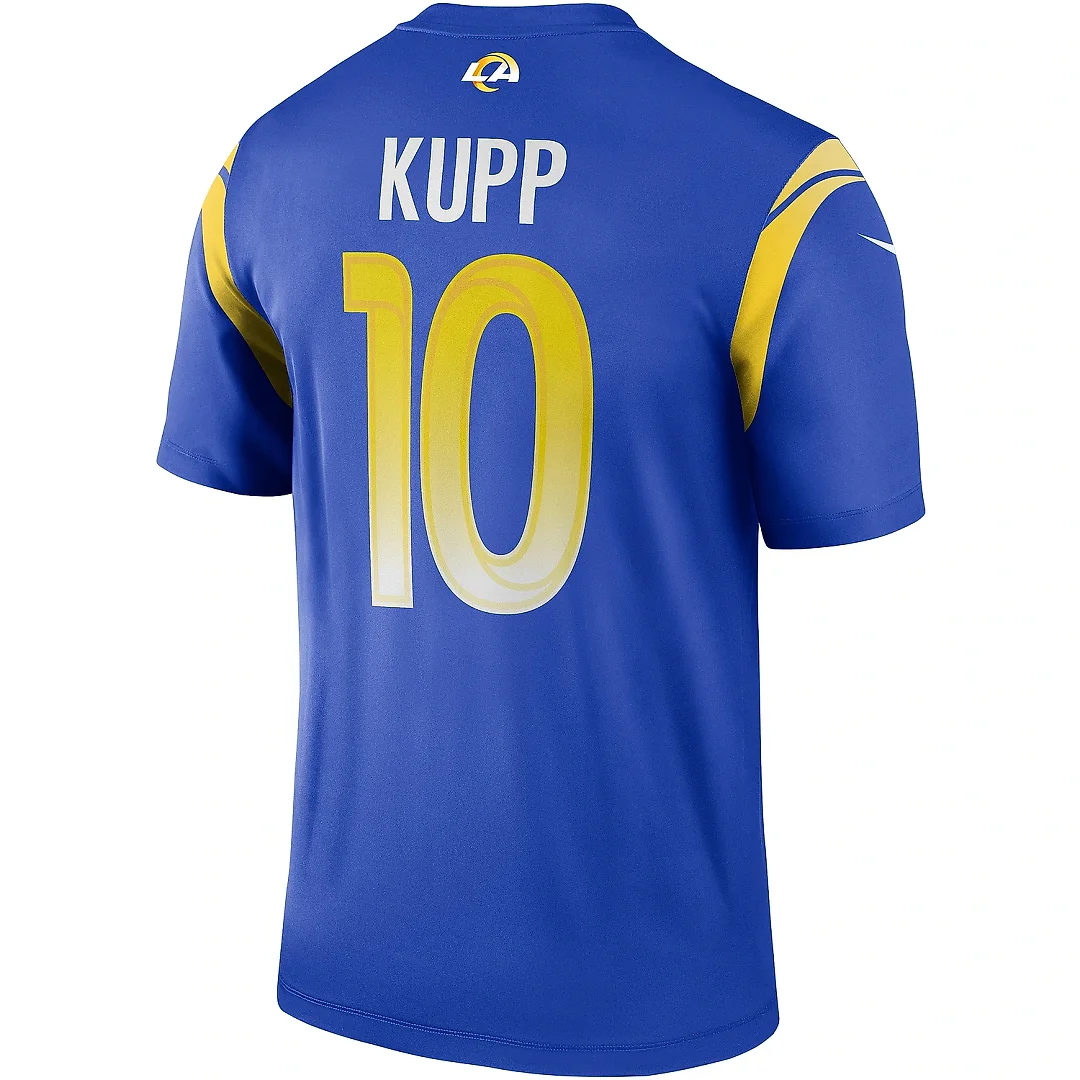Zennovawear Men's Los Angeles Rams Cooper Kupp Royal Team Legend Player Performance Top
