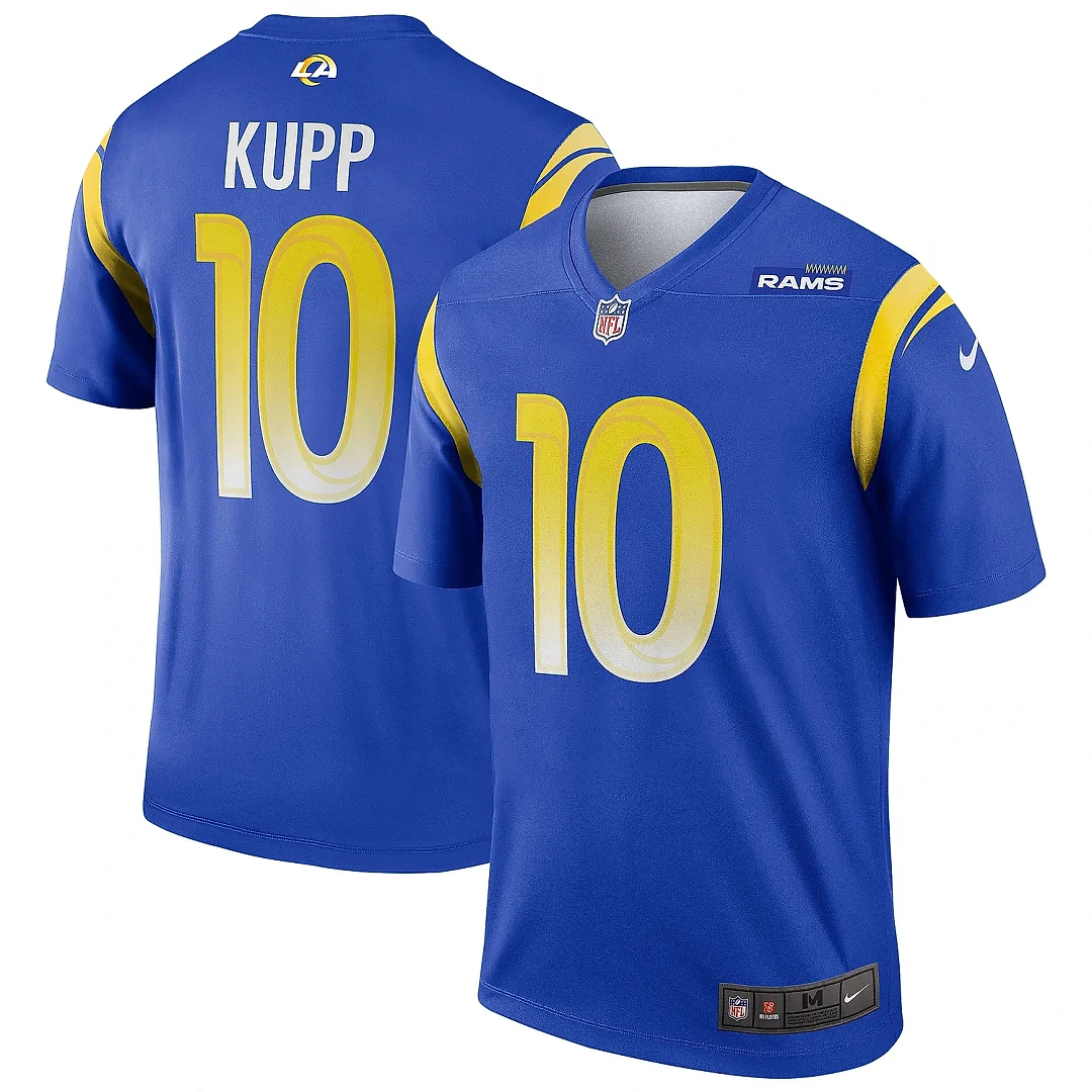 Zennovawear Men's Los Angeles Rams Cooper Kupp Royal Team Legend Player Performance Top