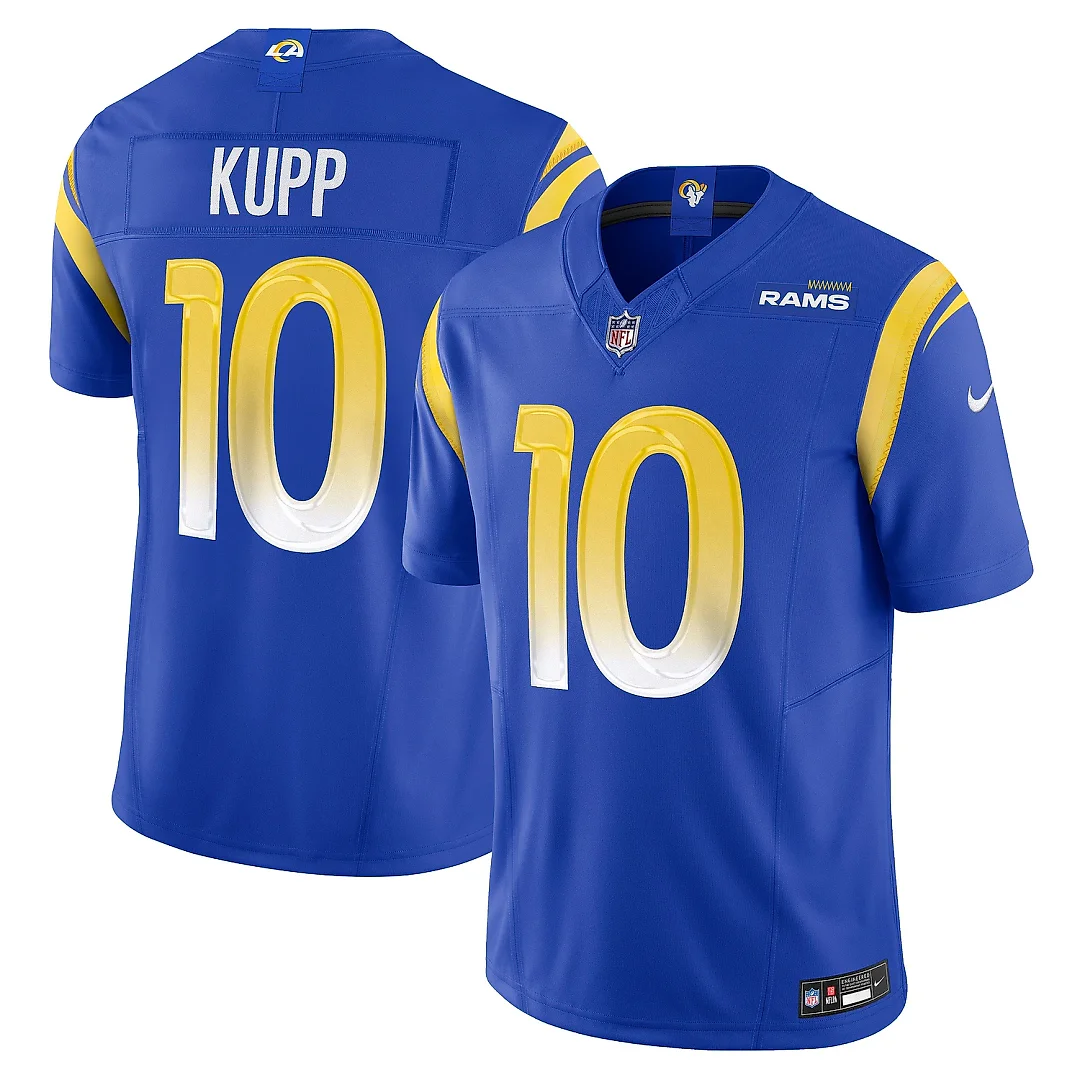 Zennovawear Men's Los Angeles Rams Cooper Kupp Royal Vapor F.U.S.E. Limited Jersey