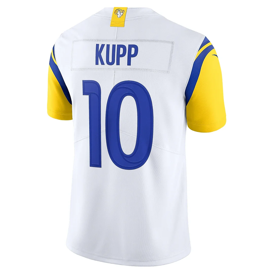 Zennovawear Men's Los Angeles Rams Cooper Kupp White Alternate Vapor Limited Jersey