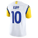 Zennovawear Men's Los Angeles Rams Cooper Kupp White Alternate Vapor Limited Jersey