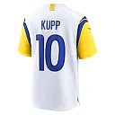 Zennovawear Men's Los Angeles Rams Cooper Kupp White Alternate Player Game Jersey