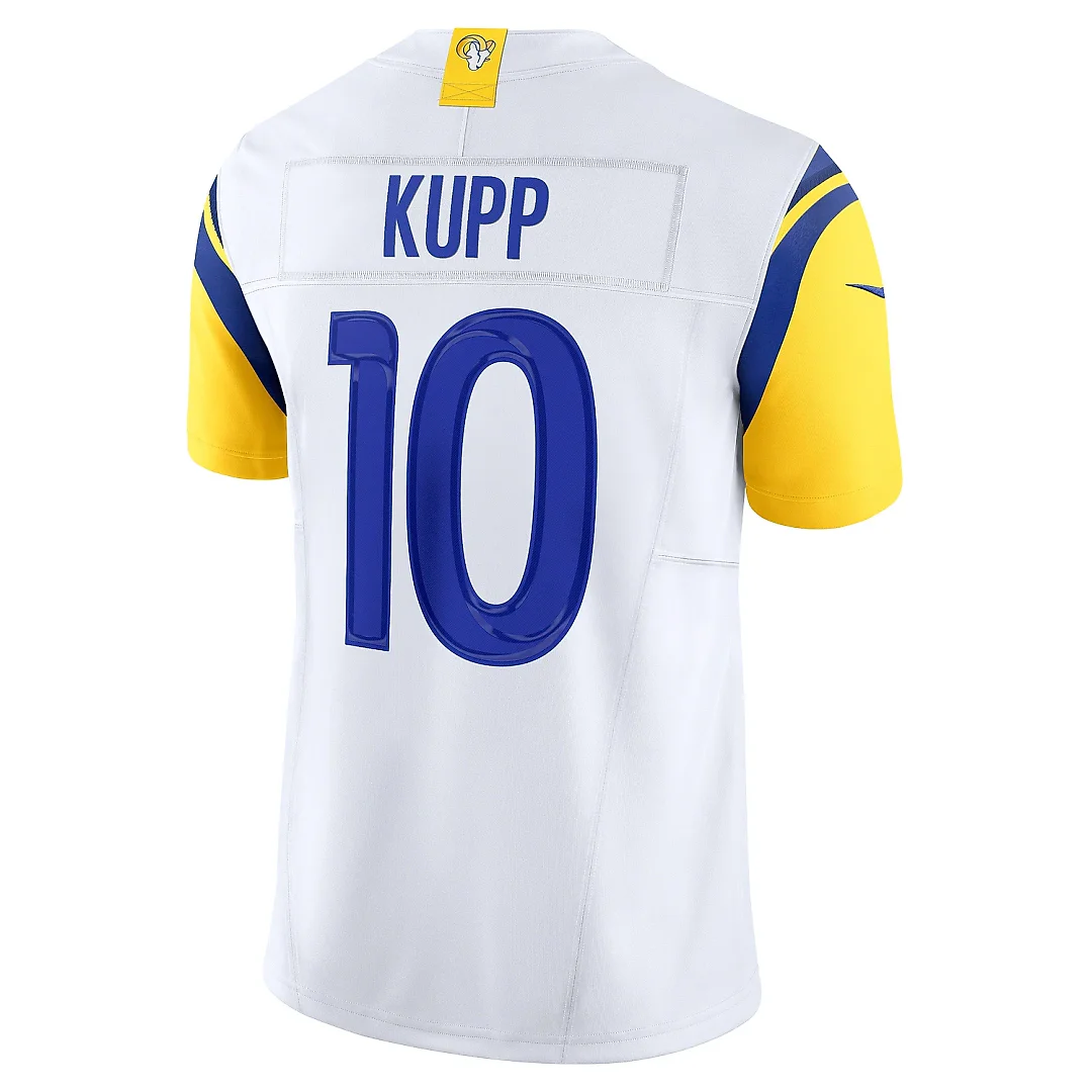 Zennovawear Men's Los Angeles Rams Cooper Kupp White Vapor F.U.S.E. Limited Jersey