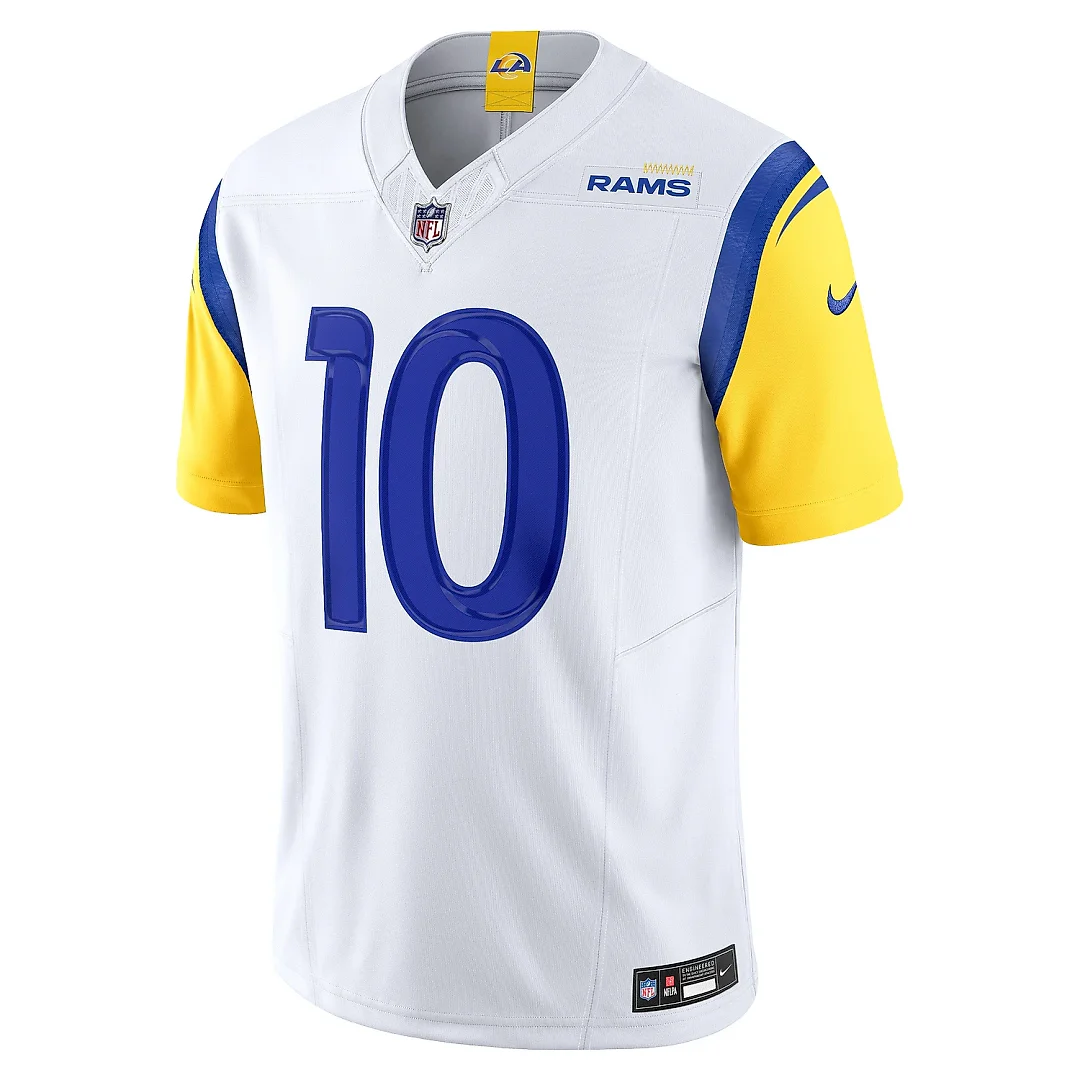 Zennovawear Men's Los Angeles Rams Cooper Kupp White Vapor F.U.S.E. Limited Jersey