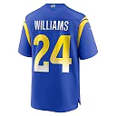 Zennovawear Men's Los Angeles Rams Darious Williams Royal Team Game Jersey