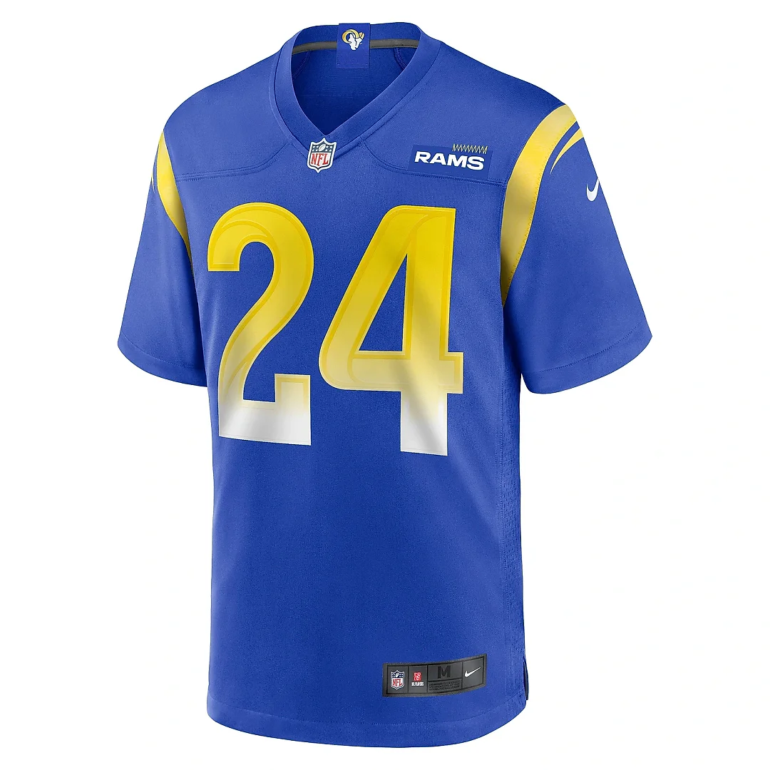 Zennovawear Men's Los Angeles Rams Darious Williams Royal Team Game Jersey