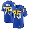 Zennovawear Men's Los Angeles Rams Deacon Jones Royal Game Retired Player Jersey