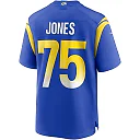 Zennovawear Men's Los Angeles Rams Deacon Jones Royal Game Retired Player Jersey