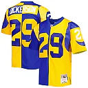 Zennovawear Men's Los Angeles Rams Eric Dickerson Mitchell & Ness Royal/Gold 1984 Split Legacy Jersey