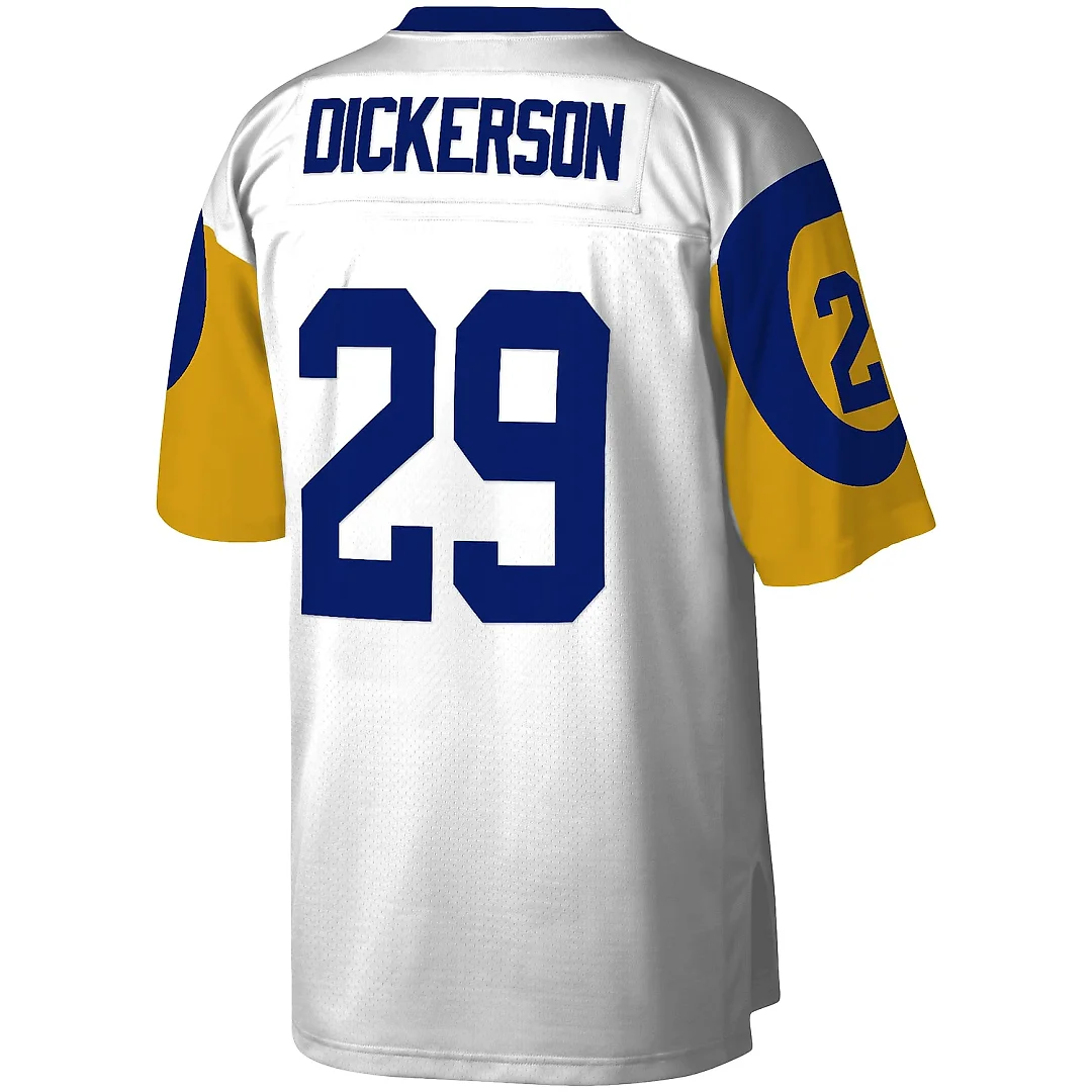 Zennovawear Men's Los Angeles Rams Eric Dickerson Mitchell & Ness White Legacy Jersey