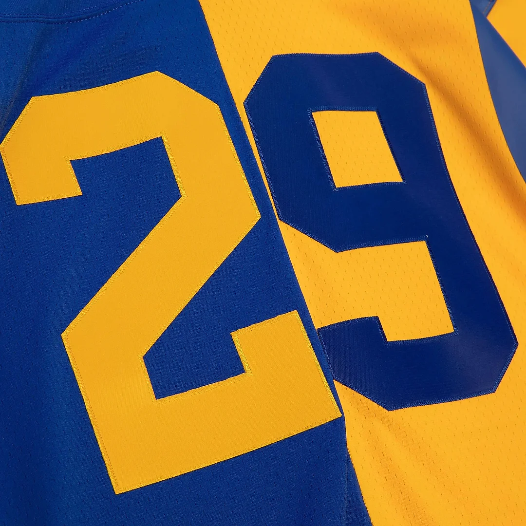 Zennovawear Men's Los Angeles Rams Eric Dickerson Mitchell & Ness Royal/Gold 1984 Split Legacy Jersey