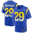 Zennovawear Men's Los Angeles Rams Eric Dickerson Royal Game Retired Player Jersey