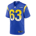 Zennovawear Men's Los Angeles Rams Grant Miller Royal Game Jersey