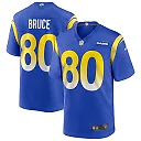 Zennovawear Men's Los Angeles Rams Isaac Bruce Royal Game Retired Player Jersey
