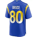 Zennovawear Men's Los Angeles Rams Isaac Bruce Royal Game Retired Player Jersey