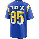 Zennovawear Men's Los Angeles Rams Jack Youngblood Royal Game Retired Player Jersey
