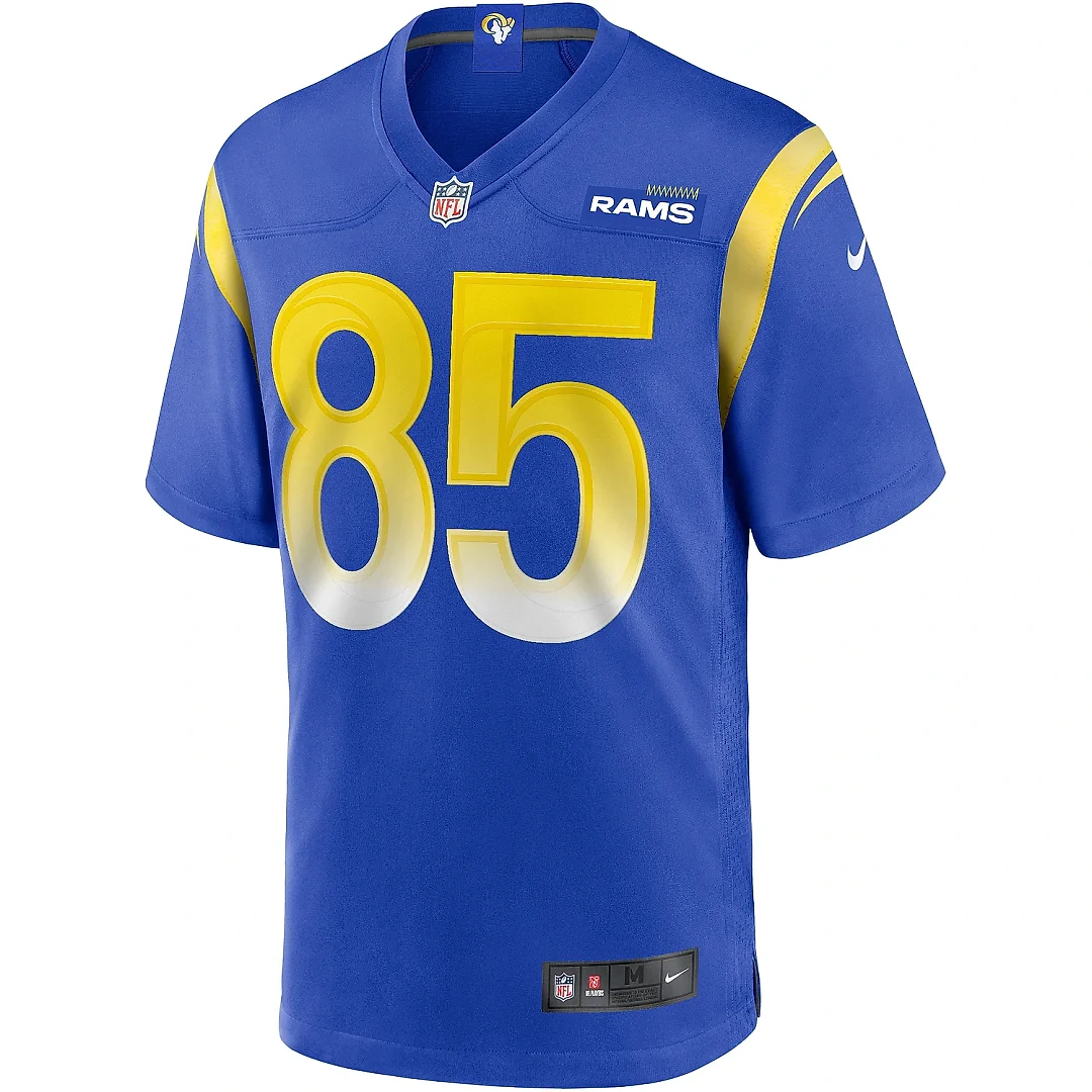 Zennovawear Men's Los Angeles Rams Jack Youngblood Royal Game Retired Player Jersey