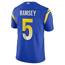 Zennovawear Men's Los Angeles Rams Jalen Ramsey Royal Team Vapor Limited Jersey