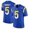 Zennovawear Men's Los Angeles Rams Jalen Ramsey Royal Vapor F.U.S.E. Limited Jersey