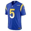 Zennovawear Men's Los Angeles Rams Jalen Ramsey Royal Vapor F.U.S.E. Limited Jersey