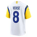 Zennovawear Men's Los Angeles Rams Jared Verse White Game Jersey