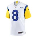 Zennovawear Men's Los Angeles Rams Jared Verse White Game Jersey