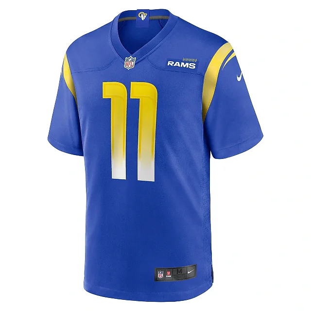 Zennovawear Men's Los Angeles Rams Jimmy Garoppolo Royal Game Jersey