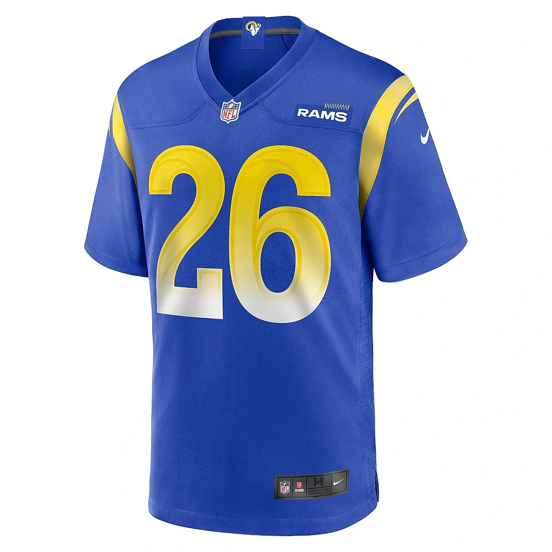 Zennovawear Men's Los Angeles Rams Kamren Kinchens Royal Team Game Jersey