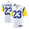 Zennovawear Men's Los Angeles Rams Kyren Williams White Game Jersey