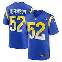 Zennovawear Men's Los Angeles Rams Larrell Murchison Royal Team Game Jersey