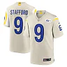 Zennovawear Men's Los Angeles Rams Matthew Stafford Bone Game Jersey