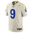 Zennovawear Men's Los Angeles Rams Matthew Stafford Bone Vapor Limited Jersey
