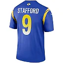 Zennovawear Men's Los Angeles Rams Matthew Stafford Royal Team Legend Player Performance Top