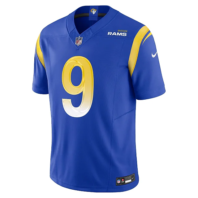 Zennovawear Men's Los Angeles Rams Matthew Stafford Royal Vapor F.U.S.E. Limited Jersey