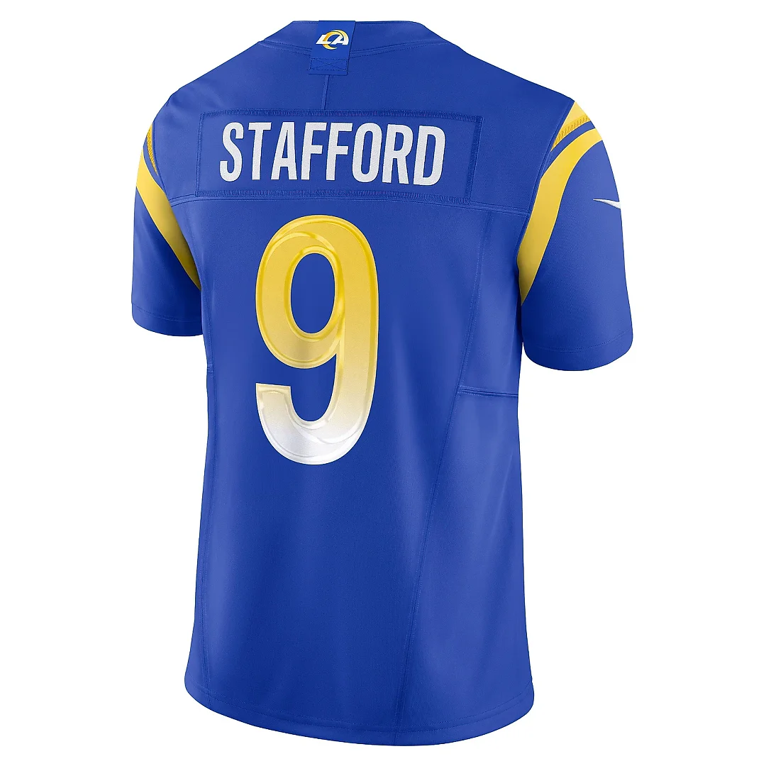 Zennovawear Men's Los Angeles Rams Matthew Stafford Royal Vapor F.U.S.E. Limited Jersey