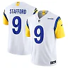 Zennovawear Men's Los Angeles Rams Matthew Stafford White Vapor F.U.S.E. Limited Jersey