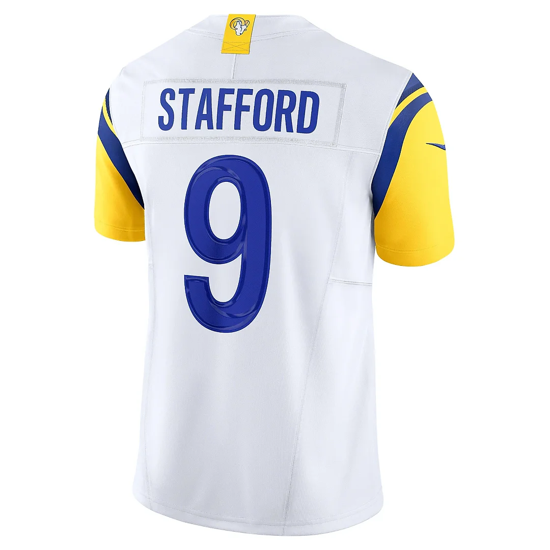 Zennovawear Men's Los Angeles Rams Matthew Stafford White Vapor F.U.S.E. Limited Jersey