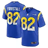 Zennovawear Men's Los Angeles Rams Miller Forristall Royal Game Jersey