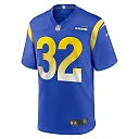 Zennovawear Men's Los Angeles Rams Ochaun Mathis Royal Home Game Jersey