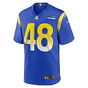 Zennovawear Men's Los Angeles Rams Omar Speights Royal Game Jersey