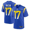 Zennovawear Men's Los Angeles Rams Puka Nacua Royal Home Game Jersey