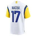 Zennovawear Men's Los Angeles Rams Puka Nacua White Game Jersey